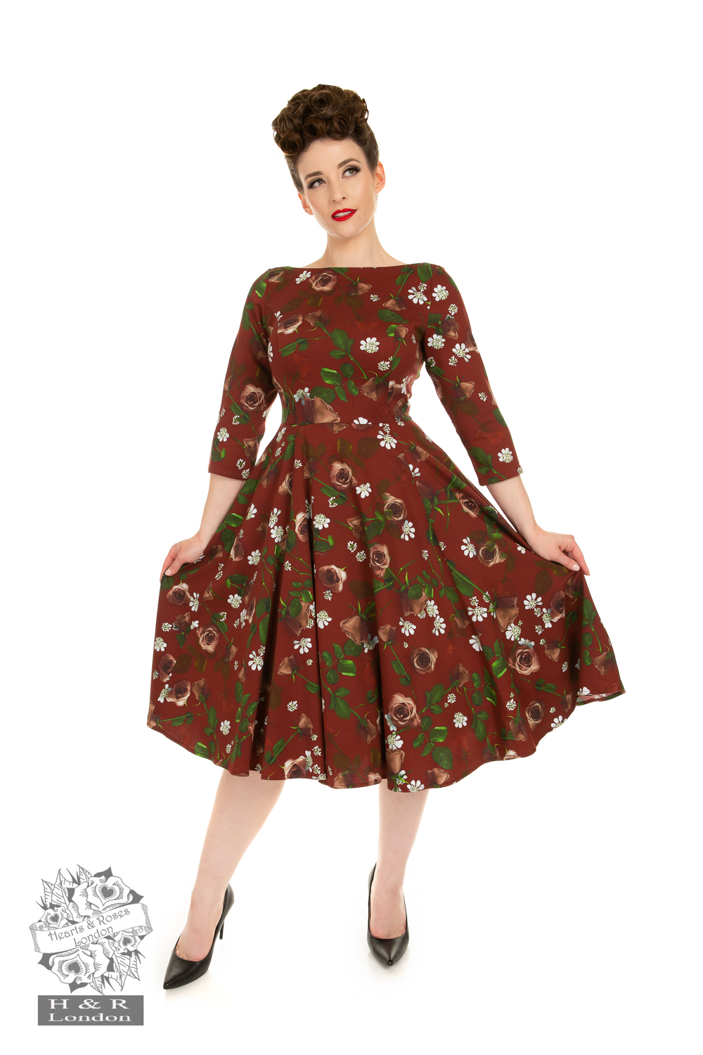 Natalie 50s Swing Dress